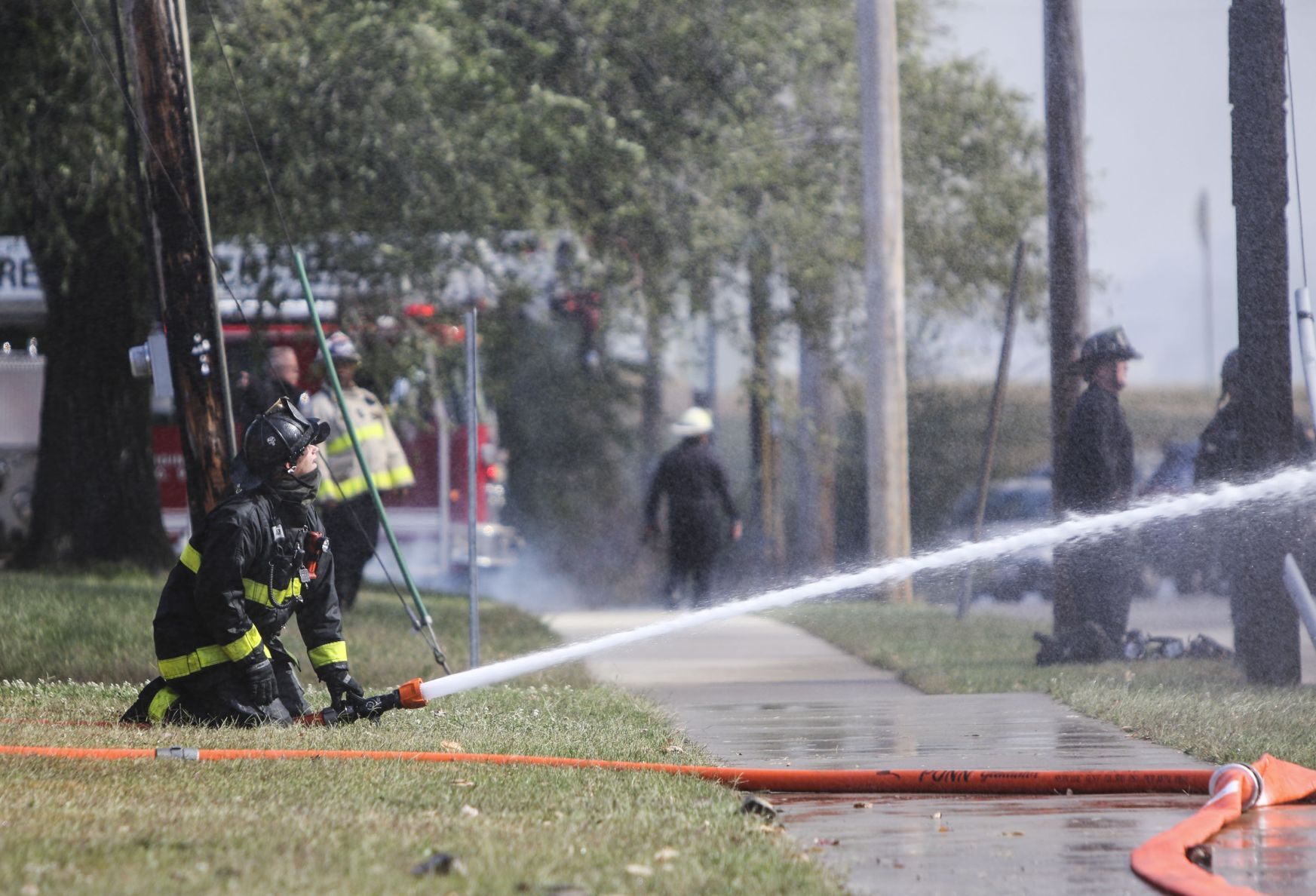 Warehouse Fire on N. 13th St. and Howard St. in St. Louis